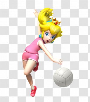 Mario Sports Mix Princess Peach Daisy & Sonic At The Olympic Games -  Dumbbells Transparent PNG