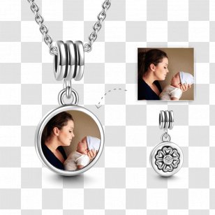 Locket Necklace Silver Jewellery Charms & Pendants - Name Plates Tags Transparent PNG