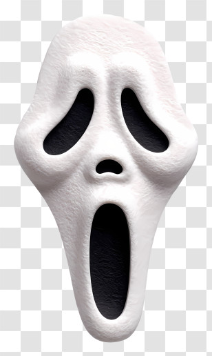 Ghost Face - Ghost Mask Illustration Transparent PNG