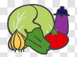 Icon - Mixed Vegetables Illustration Transparent PNG