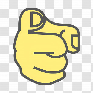 Finger Arrow - Pointing Hand Gesture Transparent PNG