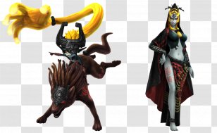 The Legend Of Zelda: Twilight Princess HD Hyrule Warriors Zelda Link - Midna - Dragon Quest Monster Transparent PNG