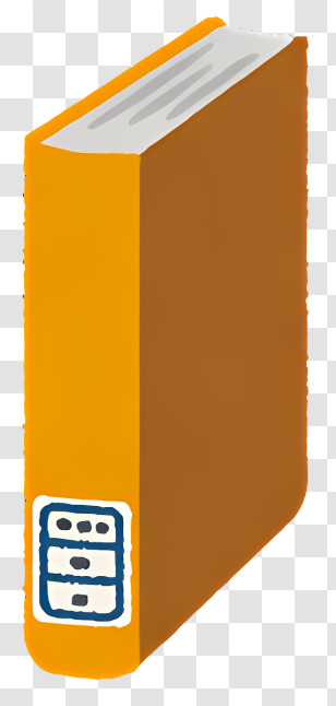 Book - Brown Hardcover Book Illustration Transparent PNG