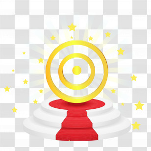 Yellow Circle Symbol Icon Games Transparent PNG