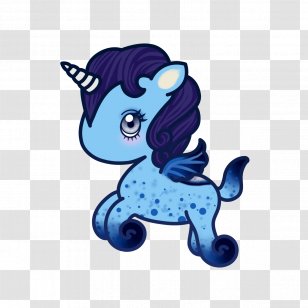 Tokidoki Unicorn Mermicorno Blind Box Vinyl Figure Unicorno Series Toy - Purple Transparent PNG