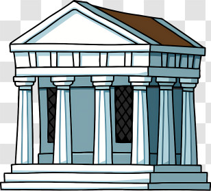 Ancient Greek - Ancient Greek-Style Temple Transparent PNG