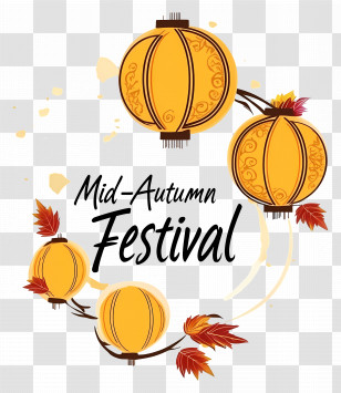 Mid Autumn Festival - Mid-Autumn Festival Lantern Celebration Transparent PNG