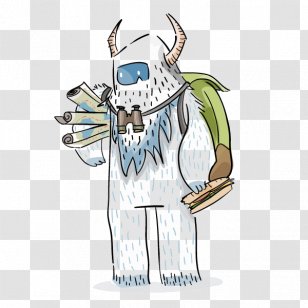 Animal H&M Clip Art - Watercolor - Yeti Transparent PNG