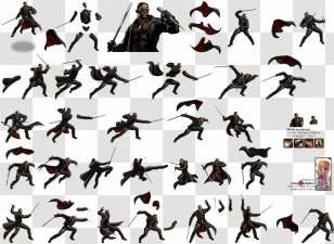 Marvel: Avengers Alliance Blade Taskmaster Carol Danvers Sprite Transparent PNG