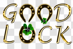 Good Luck Charm Symbol Clip Art - Lucky Symbols Transparent PNG