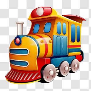 Colorful Train
 - Colorful Cartoon Train Illustration Transparent PNG