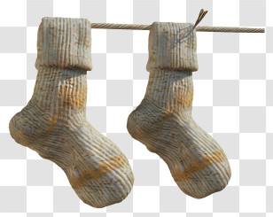 Hanging Socks - Hanging Knit Socks Transparent PNG