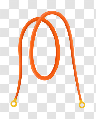 Icon - Orange Electrical Cable Transparent PNG