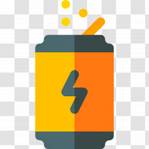 Energy Drink - Colorful Energy Drink Can Transparent PNG
