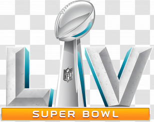 Super Bowl Logo - Super Bowl LIV Event Logo Transparent PNG