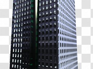 Skyscraper Facade Commercial Building High-rise - Highrise Transparent PNG
