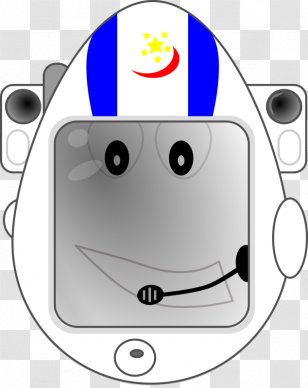 Astronaut Egg Space Suit Clip Art - Emoticon Transparent PNG