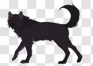 Schipperke Basior Pack Canidae Cat - Watercolor Wolf Transparent PNG