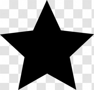 Black And White Star Clip Art - Free Content - Rarity Cliparts Transparent PNG