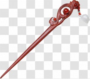 Hair Stick Ruby Icon - Bobby Pin - Hairpin Transparent PNG