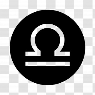 Libra Emoji - Libra Zodiac Symbol Icon Transparent PNG