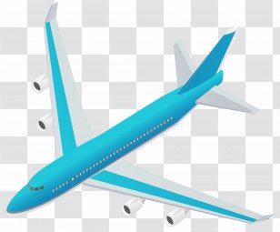 Airplane Boeing 767 Clip Art - Airliner - Plane Transparent Vector ...