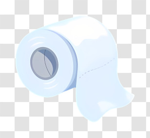 Toilet Tissue - White Toilet Paper Roll Transparent PNG
