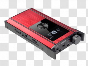 Teac HA-P90SD Portable Headphone Amplifier / Digital Audio Player USB DAC Digital-to-analog Converter Power - Electronics - Headphones Transparent PNG