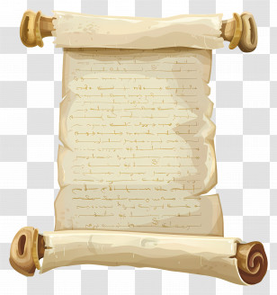 Ancient Scroll - Text Scroll Illustration Transparent PNG