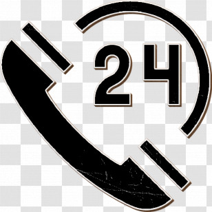 Logistics Icon 24h Icon 24 Hours Icon Transparent PNG
