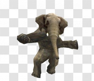 African Elephant Indian Tekken 7 Tusk - Print Transparent PNG
