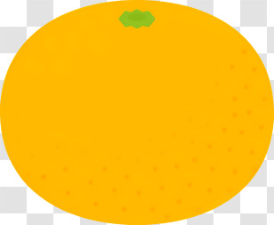 Cartoon - Yellow Orange Fruit Illustration Transparent PNG