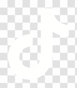 Tiktok - White TikTok Logo Transparent PNG