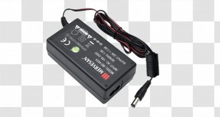 Battery Charger AC Adapter Switched-mode Power Supply Converters - Plug Transparent PNG