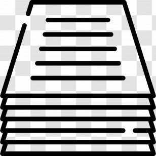 Paper - Stack Of Documents Icon Transparent PNG