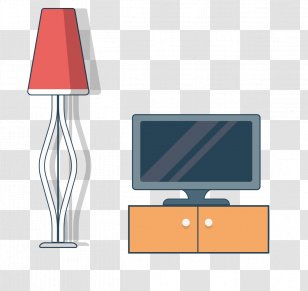 Television Cabinetry - TV Cabinet Lights Vector Transparent PNG
