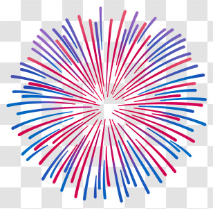 Firework - Colorful Firework Illustration Transparent PNG