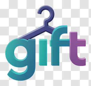 Gift - Gift Logo With Hanger Icon Transparent PNG
