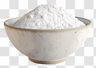 Baking Powder - Bowl Of White Powder For Cooking Inspiration Transparent PNG