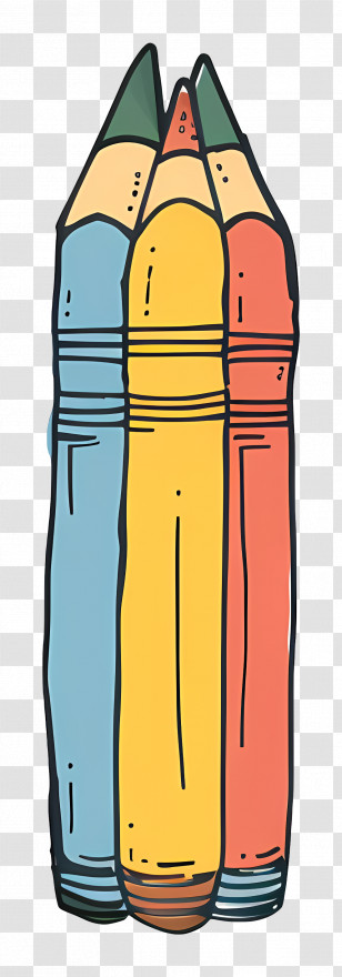 Crayons - Colorful Crayons For Drawing Transparent PNG