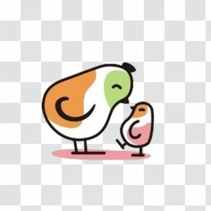 Chicken Cartoon Poster Illustration - Colored Chick Transparent PNG
