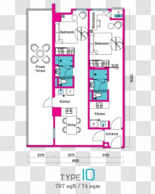 Floor Plan Line Angle - Drawing Transparent PNG