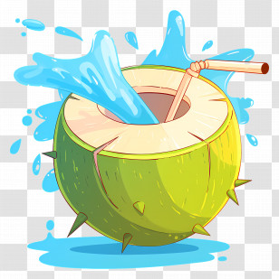 Coconut Water - Refreshing Coconut Drink Transparent PNG