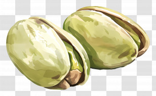 Pistachio - Pistachio Nuts With Cracked Shells Transparent PNG