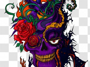 Sleeve Tattoo Clip Art Color - Printmaking - Picsart Transparent PNG