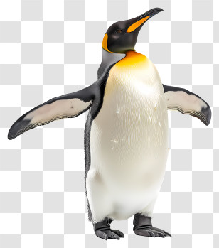 World Penguin Day - Realistic Penguin Illustration Transparent PNG