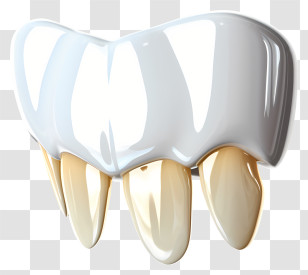 Realistic Style Teeth - Cartoon Dental Teeth Transparent PNG