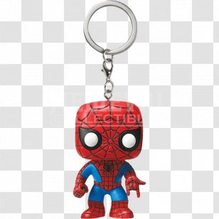 Spider-Man Iron Man Funko Key Chains Action & Toy Figures - Keychain - Spider-man Transparent PNG