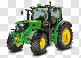 John Deere Tractor Agricultural Machinery Heavy Agriculture - Loader Transparent PNG