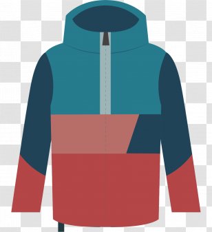 Clothing Designer - Electric Blue - Winter Coat Sweater Transparent PNG